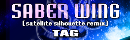 SABER WING (satellite silhouette remix) banner