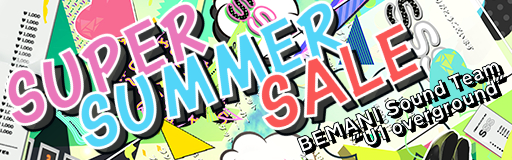 SUPER SUMMER SALE banner