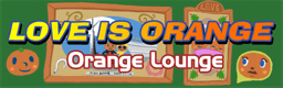 LOVE IS ORANGE banner