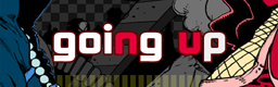 going up banner